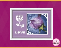 水滴玫瑰（紫） - Z91810