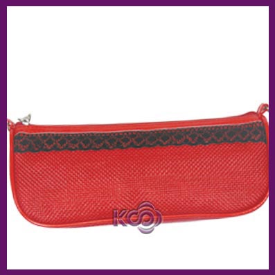蕾丝化妆包（红） - Z-B0002-3