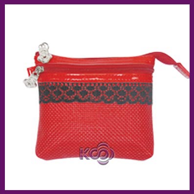 蕾丝小钱包（红） - Z-B0002-4 - KS十字绣