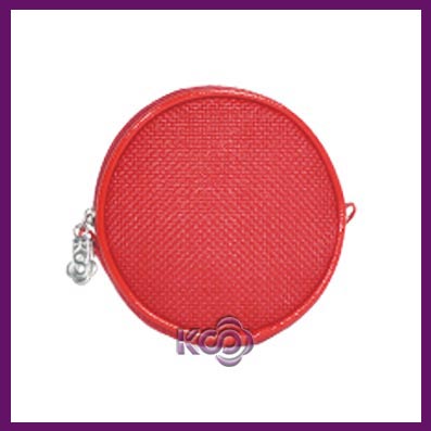 圆形小钱包（红） - Z-B0002-5 - KS十字绣