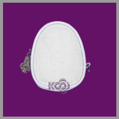 鸡蛋零钱包（白） - Z-B0003-6 - KS十字绣
