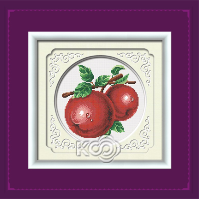 红苹果(11CT) - Y-612146 - KS十字绣