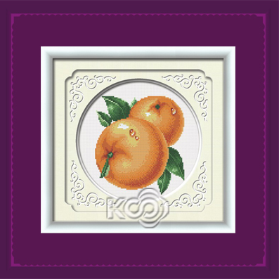 橙子(11CT) - Y-612147 - KS十字绣