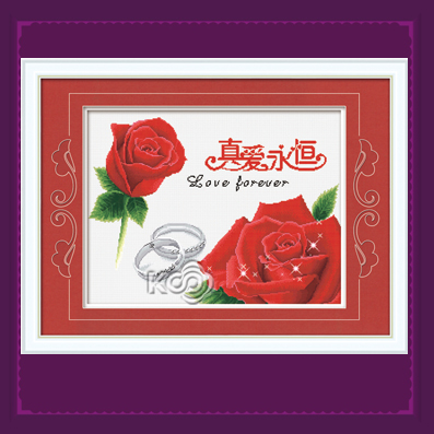 真爱永恒 - z-y618130 - ks十字绣