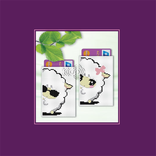情侣羊 - K8503 - KS十字绣