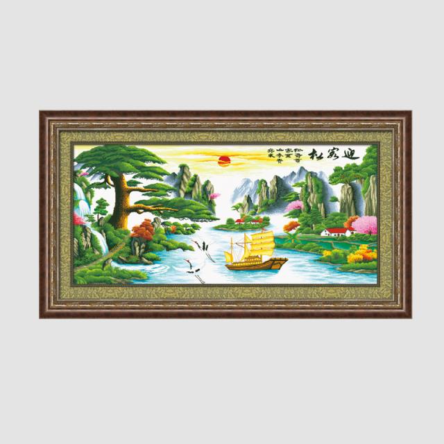 迎客松(长寿版) - W612551 - KS十字绣