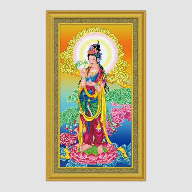 观音菩萨 - D090005 - KS十字绣