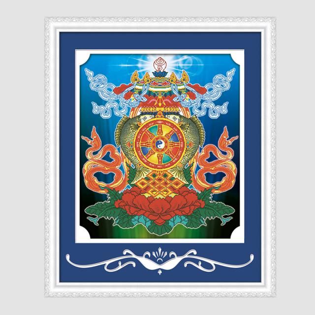 八宝合一图 - D070015 - KS十字绣