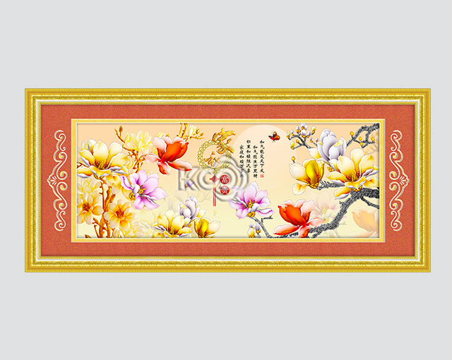MF.1236家和富贵玉兰 - 181236 - KS十字绣