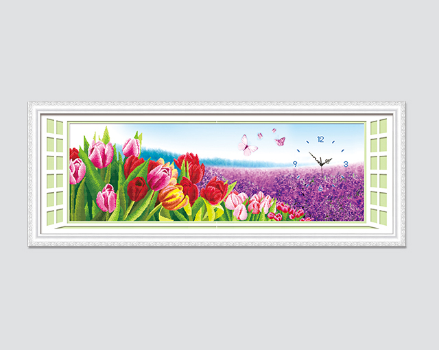 PD152002 郁香花园(12CT白) - PD152002 - KS十字绣