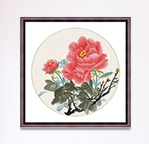 Y618347 吐露芬芳-品红(11CT米/非满绣) - Y618347 - KS十字绣