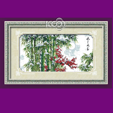 飞雪迎春 - 612282 - KS十字绣