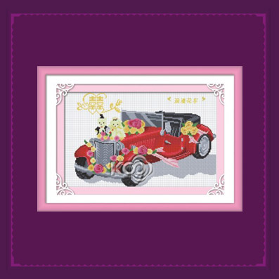 浪漫花车 - 612400 - KS十字绣
